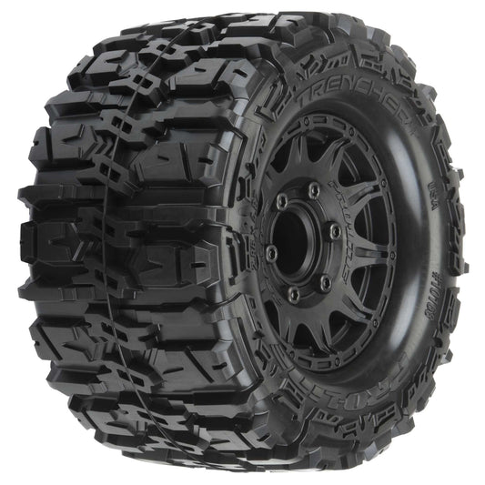 Pro-Line 1:10 Trencher HP BELTED F/R 2.8" MT Tires Mounted 12mm Blk R PRO10168-10