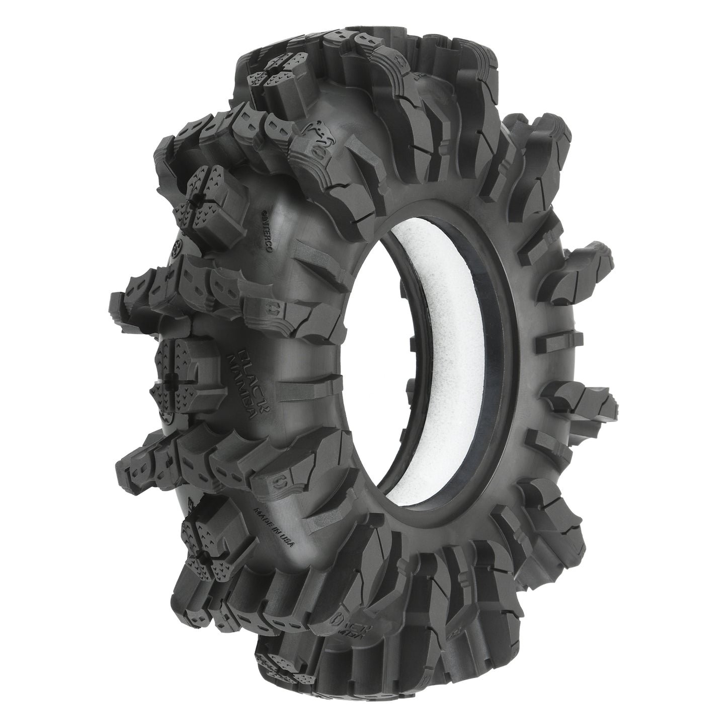 Pro-Line 1:10 Interco Black Mamba Front/Rear 2.6" Mud Truck Tires (2) PRO10181-00