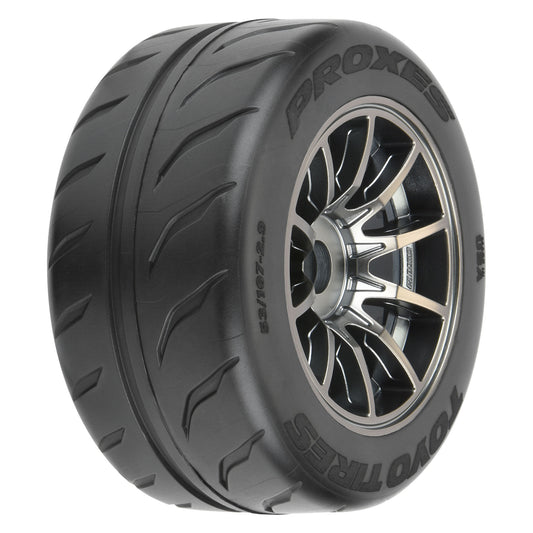 Pro-Line 1:7 Toyo Proxes R888R S3 Rear 53/107 2.9" BELTED MTD 17mm Sp PRO10200-11