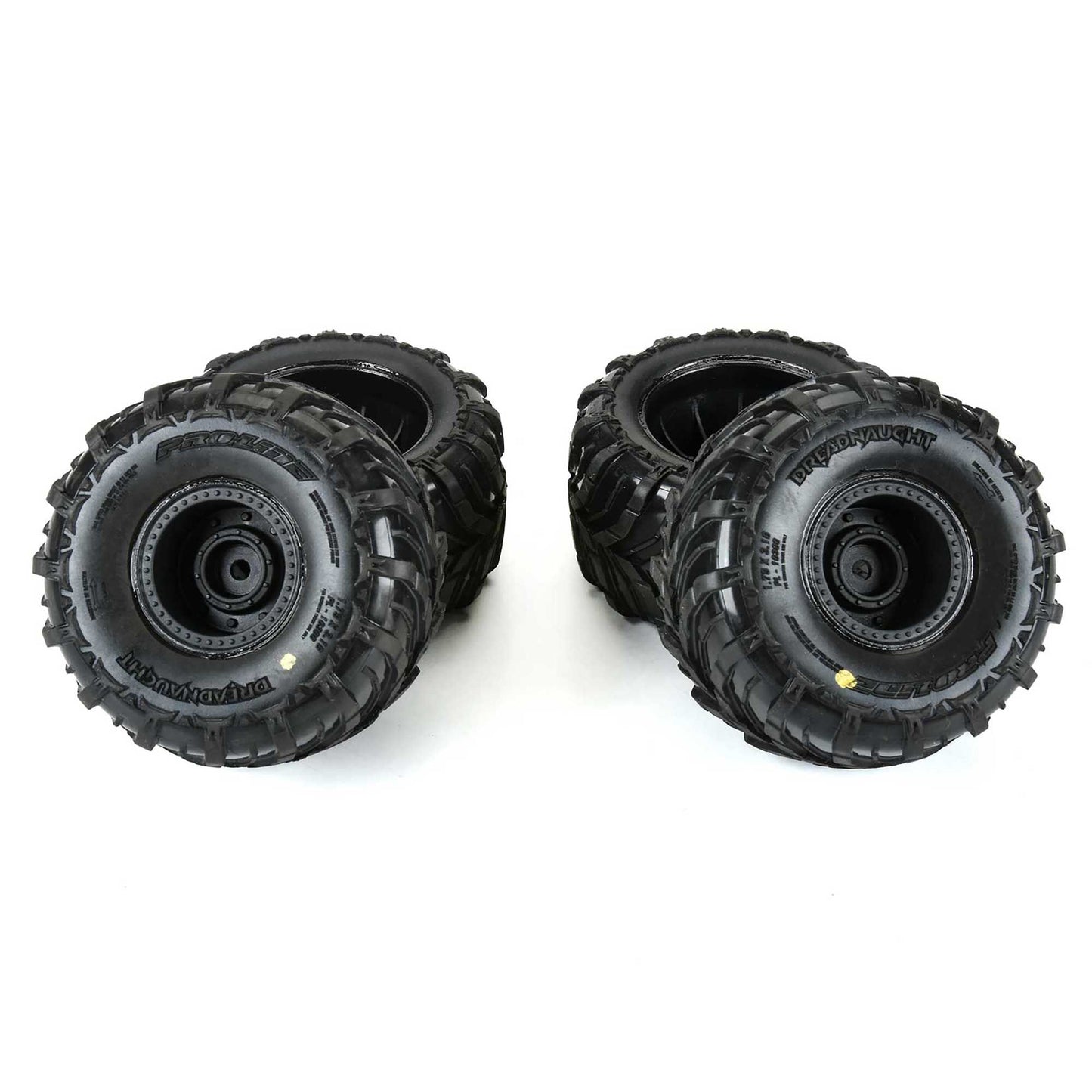 Pro-Line Racing Dreadnaught MTD Black Wheel F/R (4) ARRMA GORGON/QUA PRO1030010
