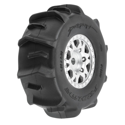 Pro-Line Racing Dumont F/R Tires MTD 12mm Black Impulse (4) 1:16 PRO1030910