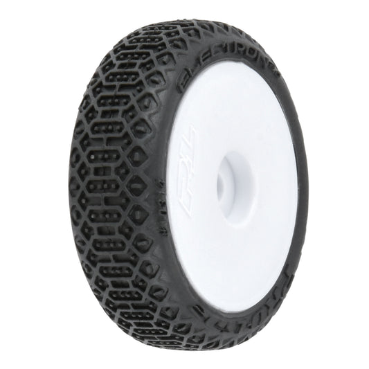 Pro-Line Racing Electron 2.0 Buggy F/R Tires Mounted 7mm White 4,1:24 PRO1031413