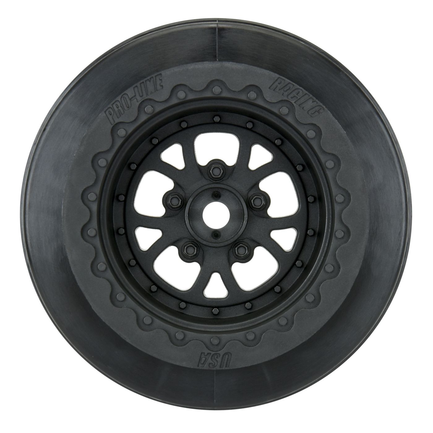 Pro-Line 1:10 Pomona Drag Spec Rear 2.2"/3.0" 12mm Drag Wheels (2) Bl PRO2776-03