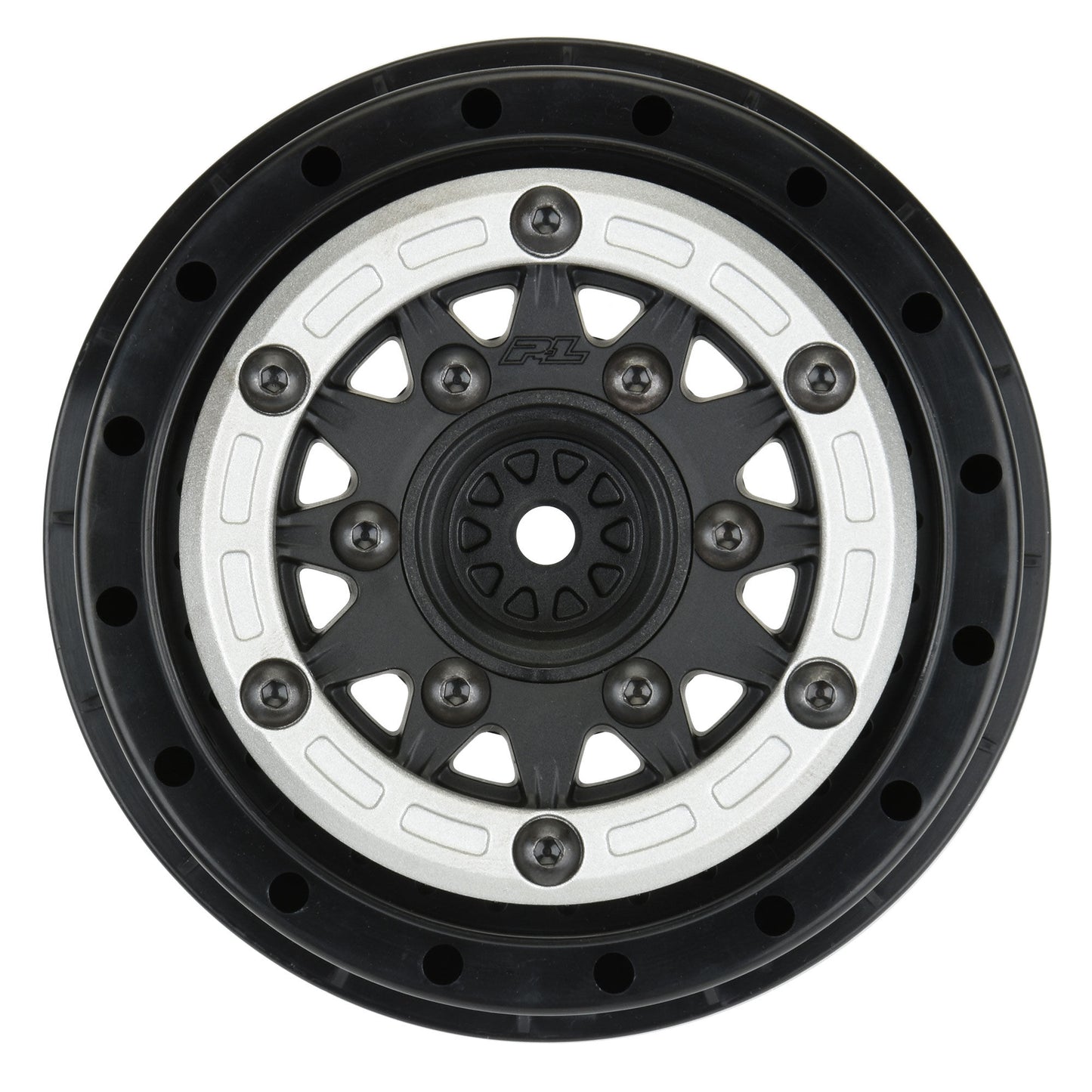 Pro-Line 1:10 Raid Bead-Loc Fr/Rr 2.2"/3.0" 12 & 14mm SC Wheels (2) S PRO2811-03