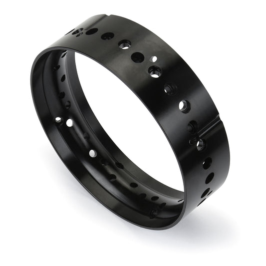 Pro-Line Racing Pro-Spec Black Aluminum Front Rim: Promoto-SM 1:4 PRO284706