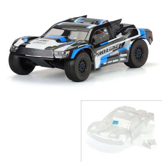 Pro-Line 1:10 Pre-Cut Flo-Tek Fusion Clear Body: Short Course PRO3458-17