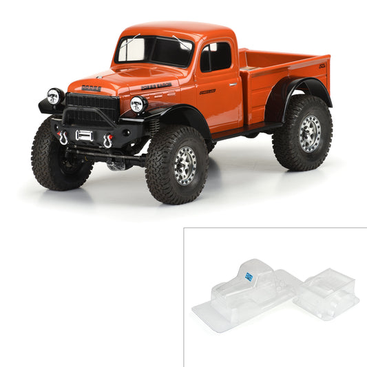 Pro-Line 1:10 1946 Dodge Power Wagon Clear Body 12.3" (313mm) WB Craw PRO3499-00