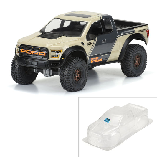 Pro-Line 1:10 2017 Ford F-150 Raptor Clear Body 12.3" (313mm) WB Crwl PRO3516-00