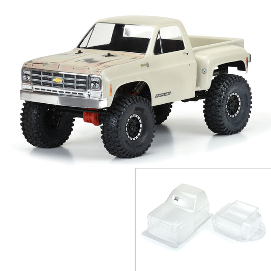 Pro-Line 1:10 1978 Chevy K-10 Clear Body 12.3" (313mm) Wheelbase Craw PRO3522-00