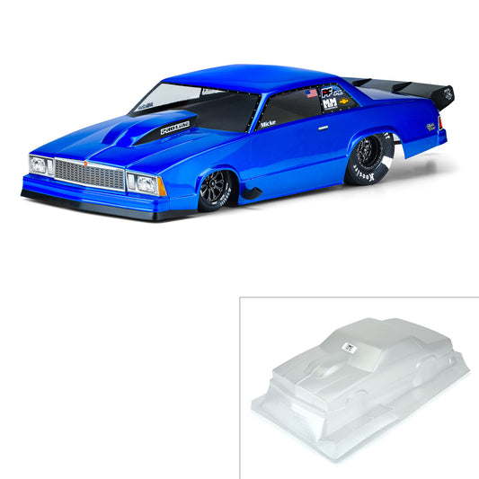 Pro-Line 1:10 1978 Chevrolet Malibu Clear Body: Drag Car PRO3549-00