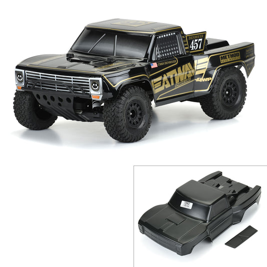 Pro-Line 1:10 Pre-Cut 1967 Ford F-100 Heatwave Black Body: Short Cour PRO3551-18