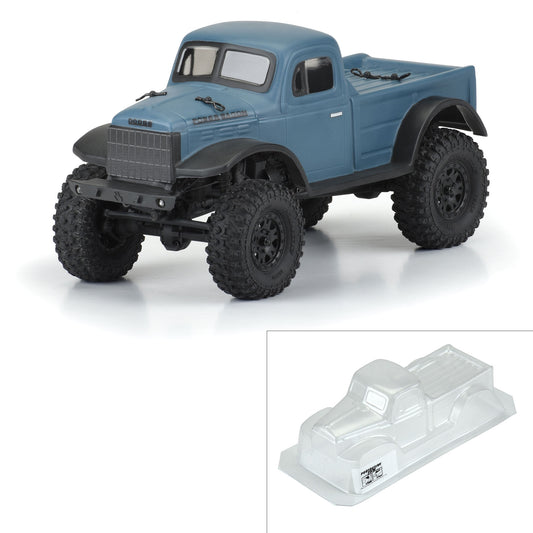 Pro-Line 1:24 1946 Dodge Power Wagon Clear Body: SCX24 JLU PRO3565-00