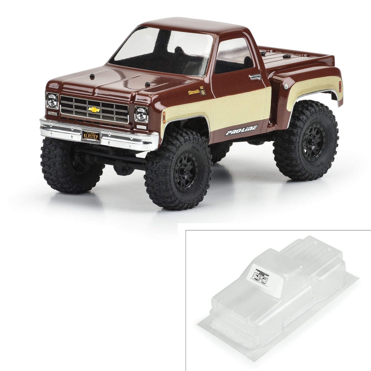 Pro-Line 1:24 1978 Chevy K-10 Clear Body: SCX24 PRO3583-00