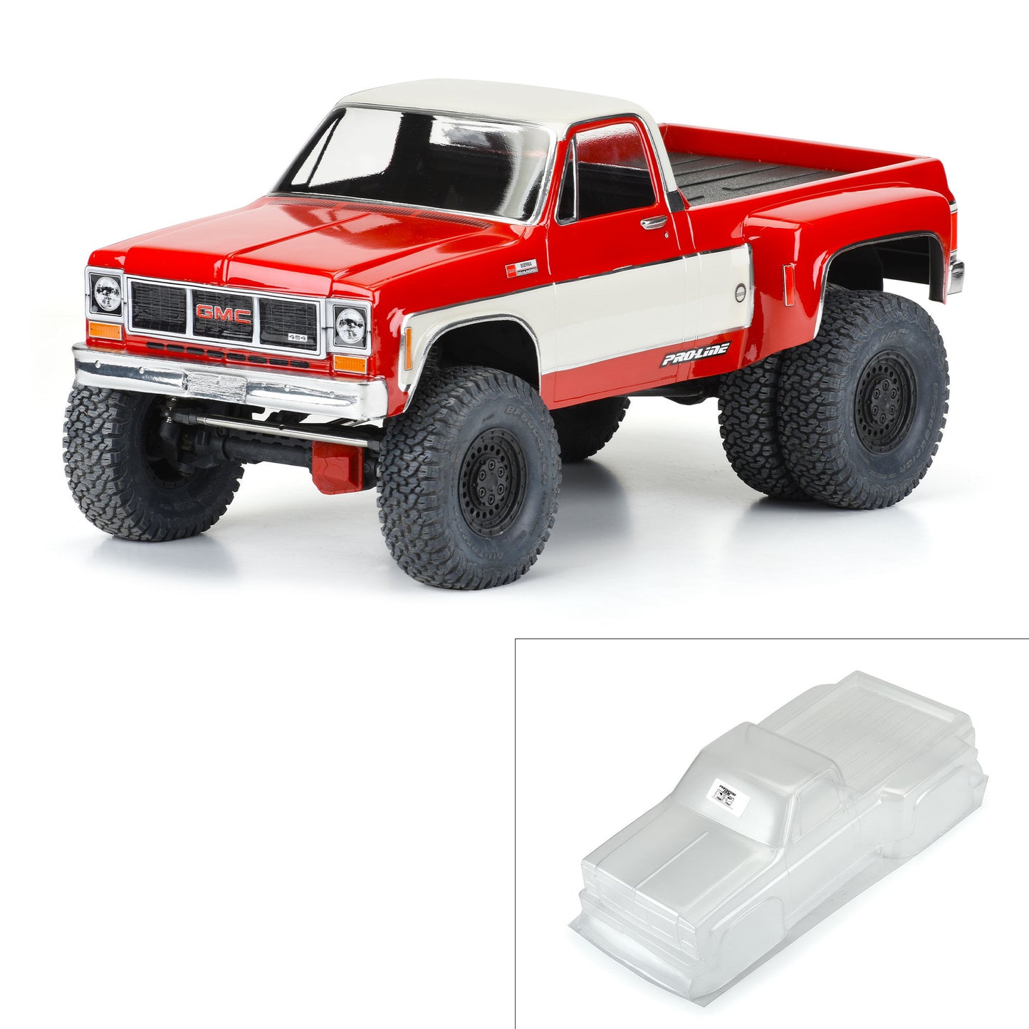 Pro-Line 1:10 1973 GMC Sierra 3500 Clear Body 12.3" (313mm) Wheelbase PRO3590-00