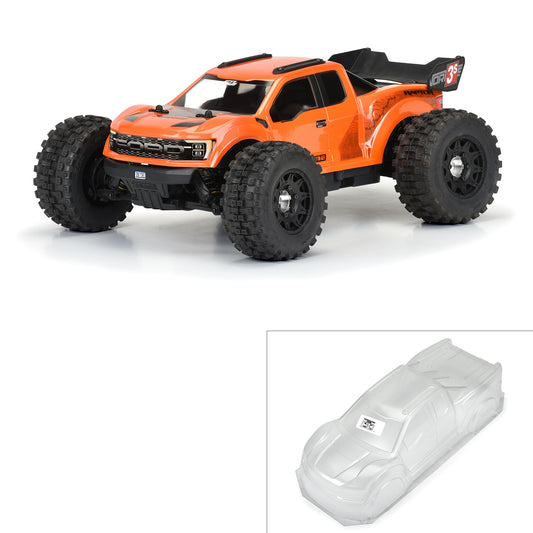 Pro-Line 1:10 2022 Ford F-150 Raptor Clear Body: Vorteks PRO3597-00