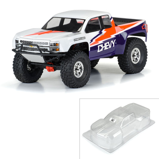 Pro-Line 1:10 2015 Chevy Silverado Pre-Runner Clear Body 12.3" WB Cra PRO3601-00