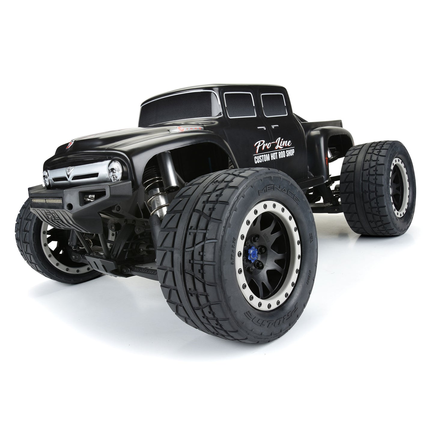 Pro-Line Racing Pre-Cut Ford F-100 Bash Armor Black Body: X-MAXX 1:5 PRO361018