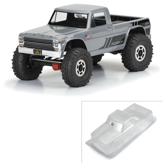 Pro-Line Racing 1967 Ford F-100 Clear Body 12.3" Wheelbase Craw 1:10 PRO3613-00
