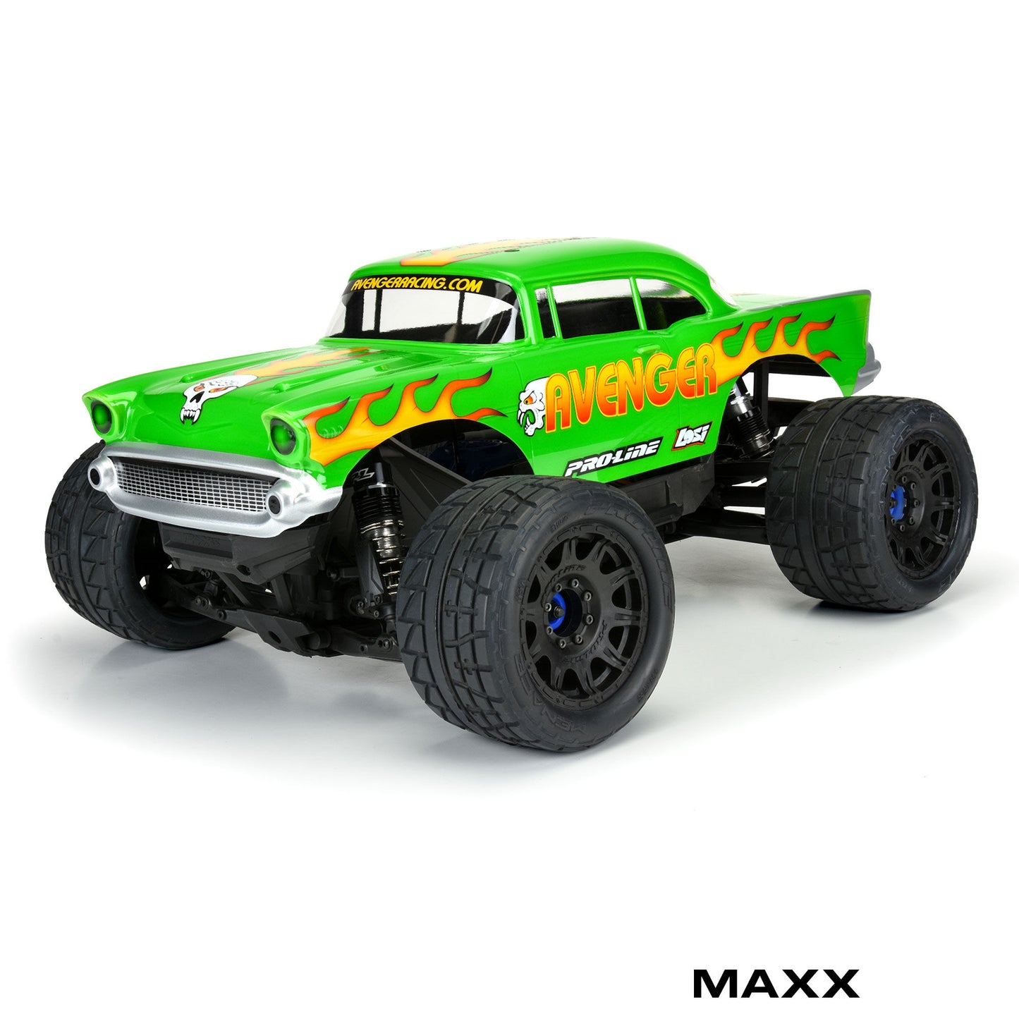 Pro-Line Racing 1957 Chevy Bel Air Avenger Clear Body LMT, Crawler 1:8 PRO363000
