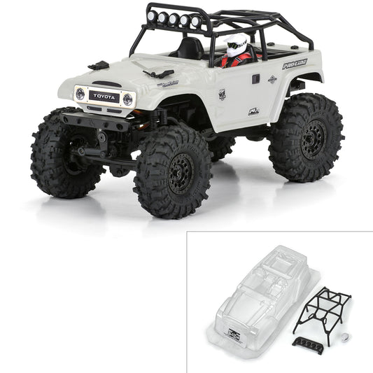 Pro-Line Racing 1979 Toyota Land Cruiser FJ40 Clear Body w/Trail 1:24 PRO366300