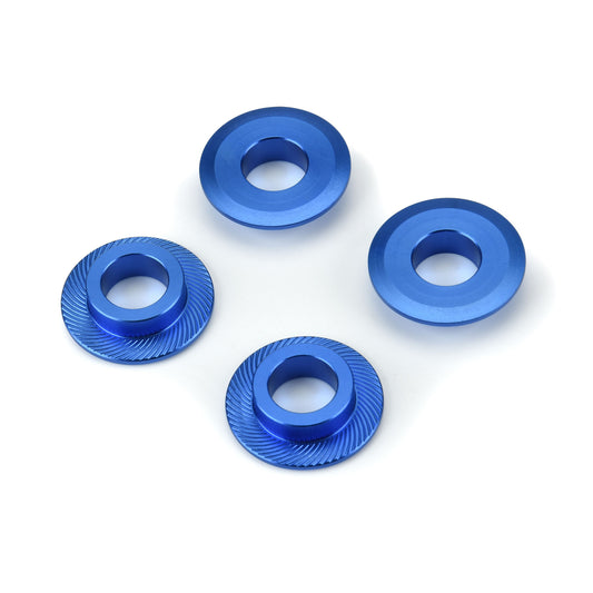 Pro-Line 1:5 Billet Adapter Washer Aluminum F/R (4) Blue PRO6379-00