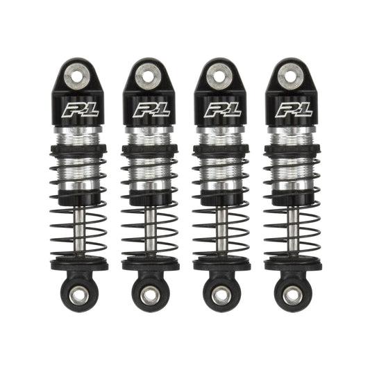 Pro-Line 1:24 Big Bore Scaler Shocks (4): SCX24 PRO6387-00