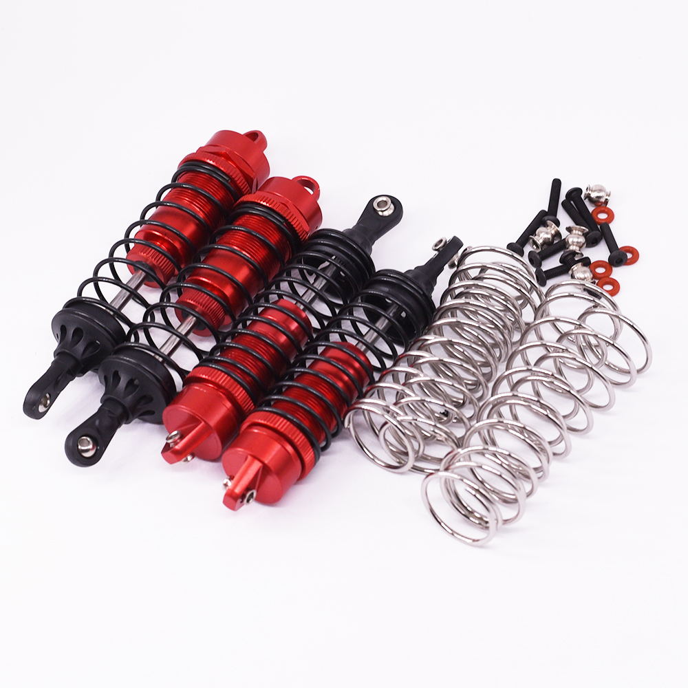 RC Overhaul Big Bore Shock Set Red (2Fr & 2Rr) 3S AR005R
