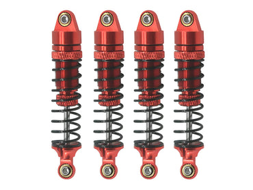 RC Overhaul Aluminum Shock Set (Fr&Rr) Red, Grom RCO-AR025R