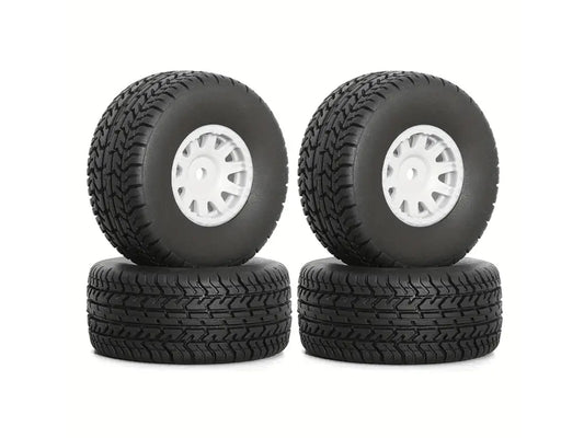 RC Overhaul On-Road Tyre w/ White Rim, Mojave 1:18 RCO-AR035W