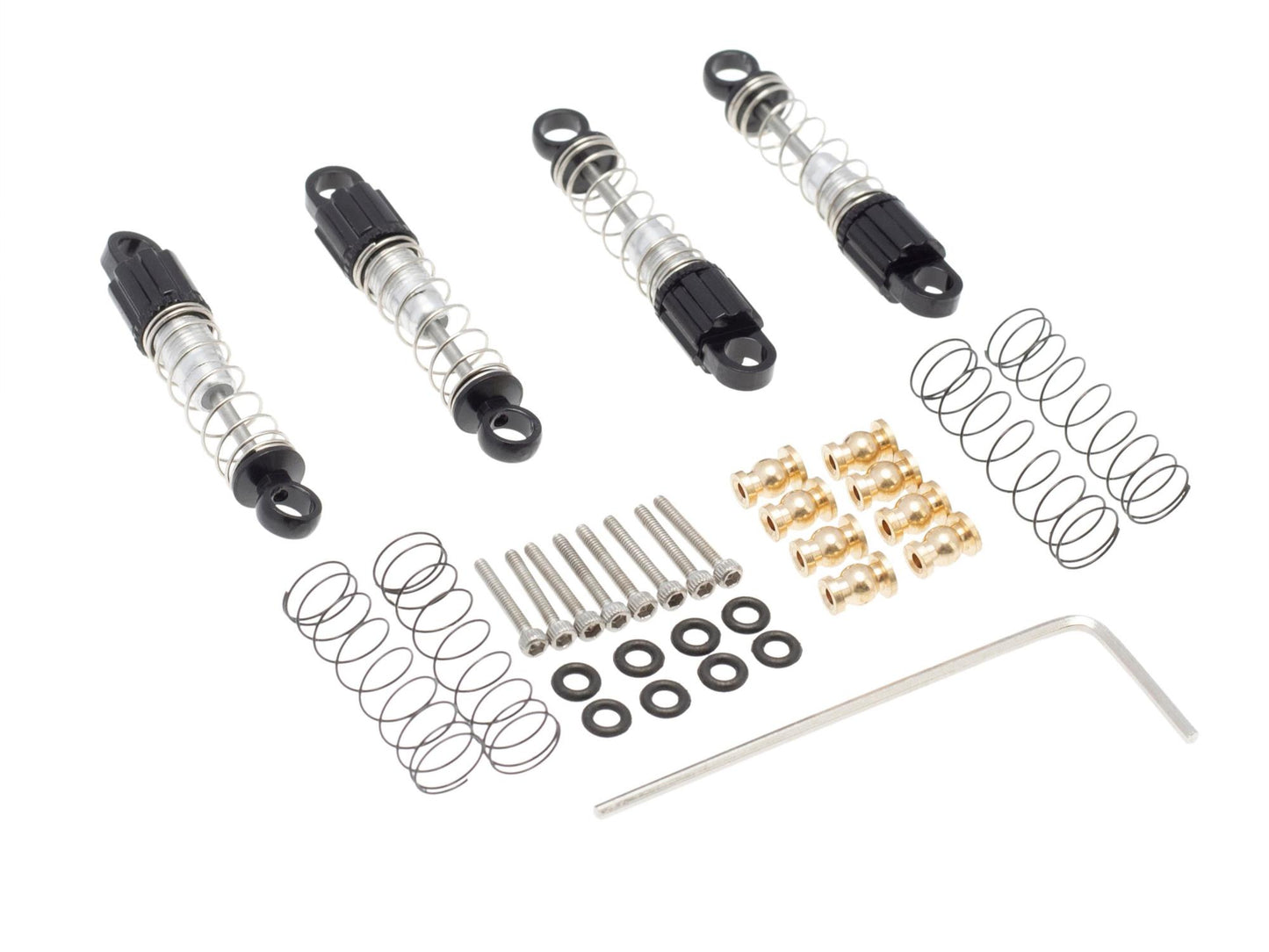 RC Overhaul Shock Absorber Aluminum 4pcs SCX/AX24 AX010
