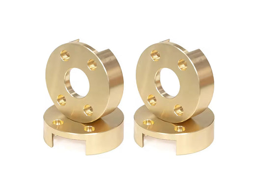 RC Overhaul Fr & Rr Axle Counterweight, Gilamon. Brass Pk4 1:8 RCO-AX039