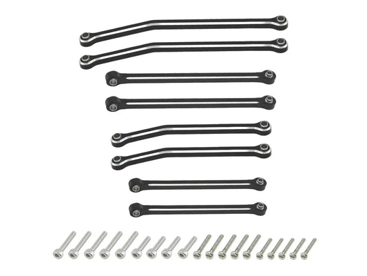 RC Overhaul Aluminium Drag Link Set, Black SCX30 RCO-AX048