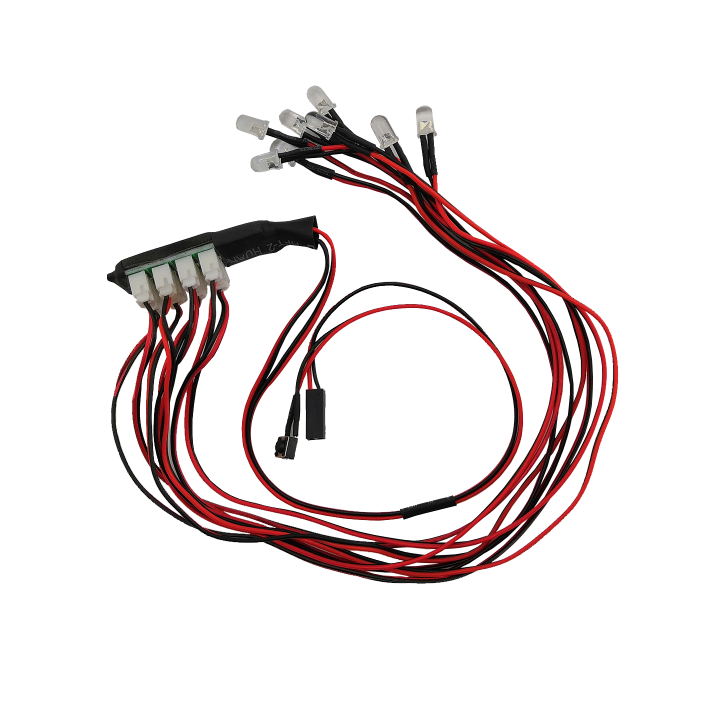 RC Overhaul LED Light set, Car (4 x white, 2 x red, 2 x orange) RCO-CR026