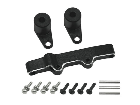 RC Overhaul Aluminum Steering Set: Micro-B RCO-LOS13BK