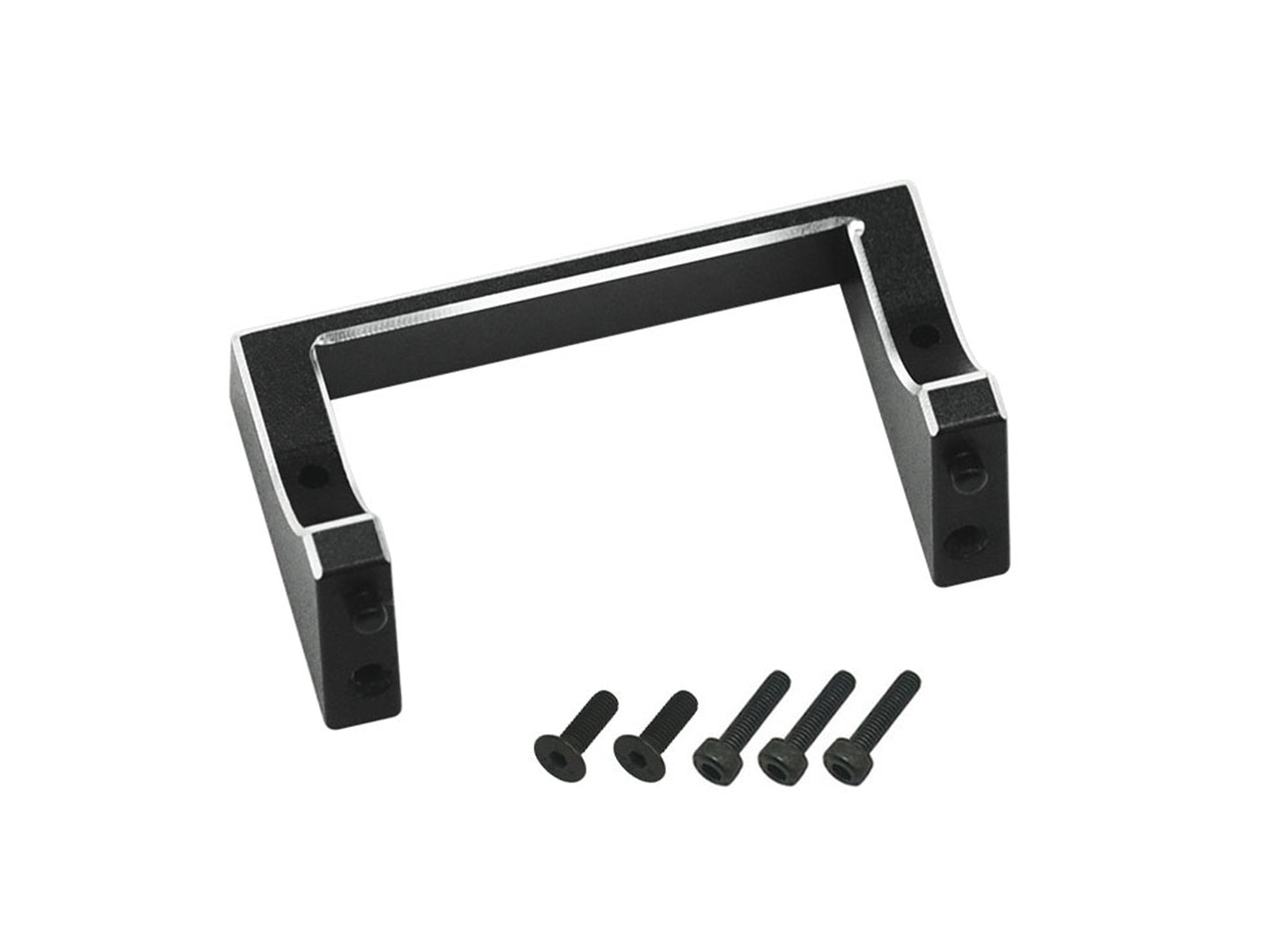 RC Overhaul Aluminum Servo Mount: Micro-B RCO-LOS15BK