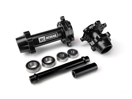 RC Overhaul Aluminum Hub Set, Promoto, Black MX01BK