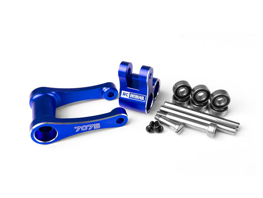RC Overhaul Aluminum Knuckle & Pull Rod, Promoto, Blue MX04BL