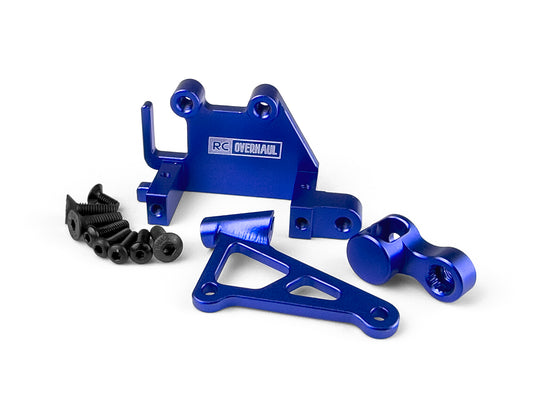 RC Overhaul Aluminum Servo Mount Set, Promoto, Blue MX05BL