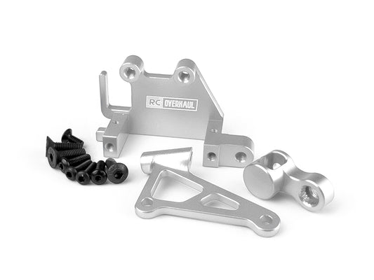 RC Overhaul Aluminum Servo Mount Set, Promoto, Silver MX05S