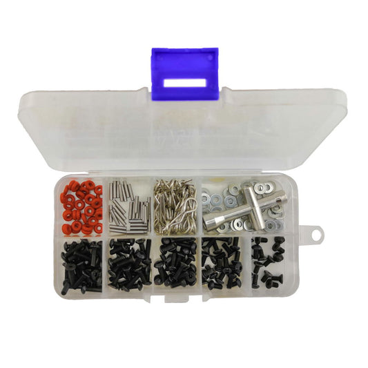 RC Overhaul Screws & Parts Pit Box 1:10 (161pcs boxed) SCR002