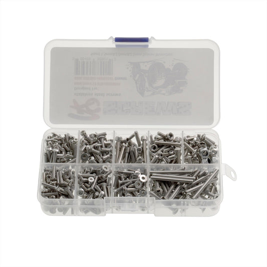 RC Overhaul SS Screw Set (430pcs boxed) SCXIII SCR005