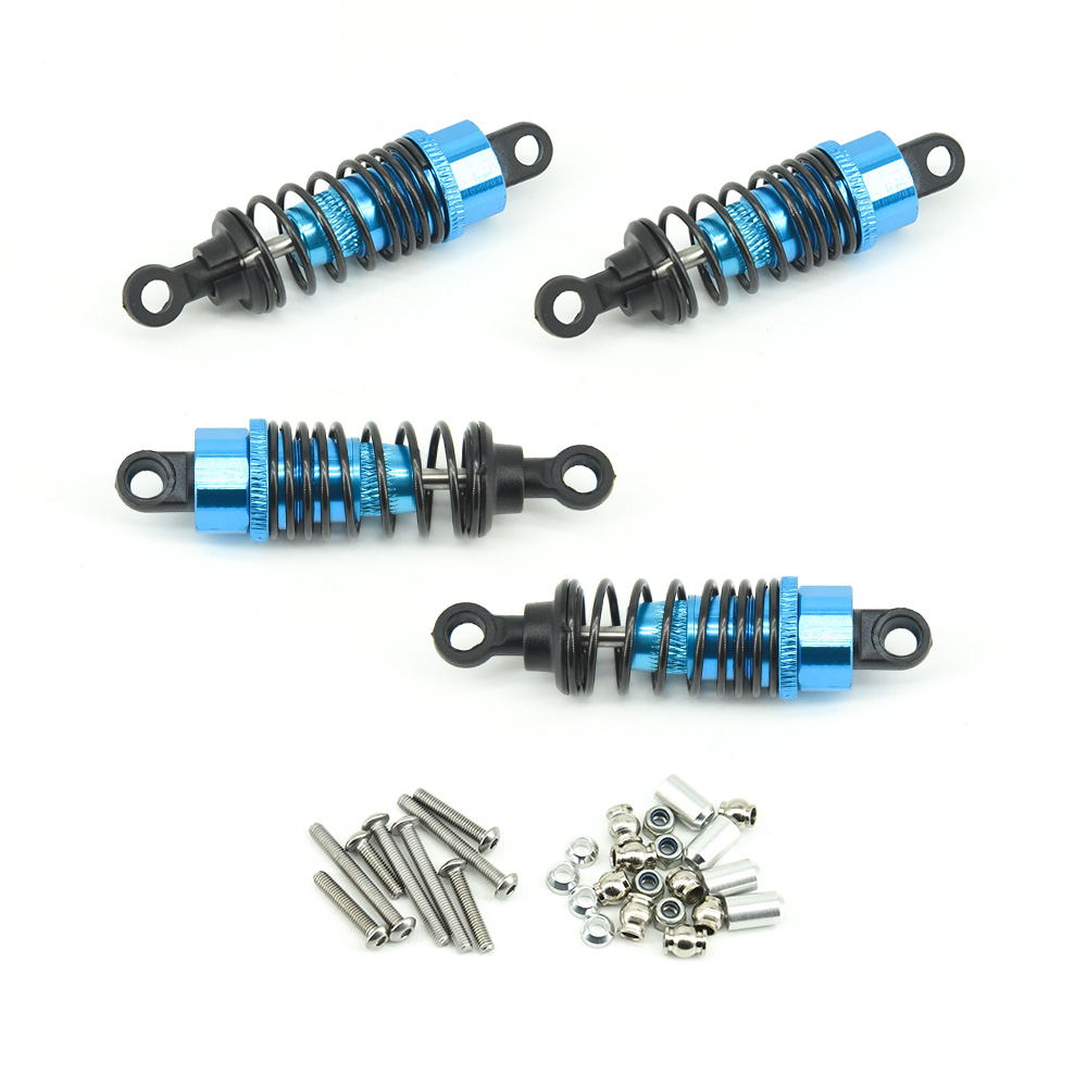 RC Overhaul Shock Set 4pcs Blue Aluminum (58.50mm Length) RCO-TAM05