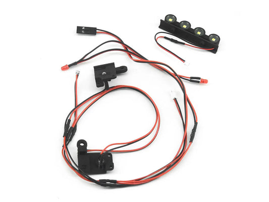RC Overhaul Light Set, Fr/Rr Led's, Roof Light Bar TRX-4M F150/K10 RCO-TRX040