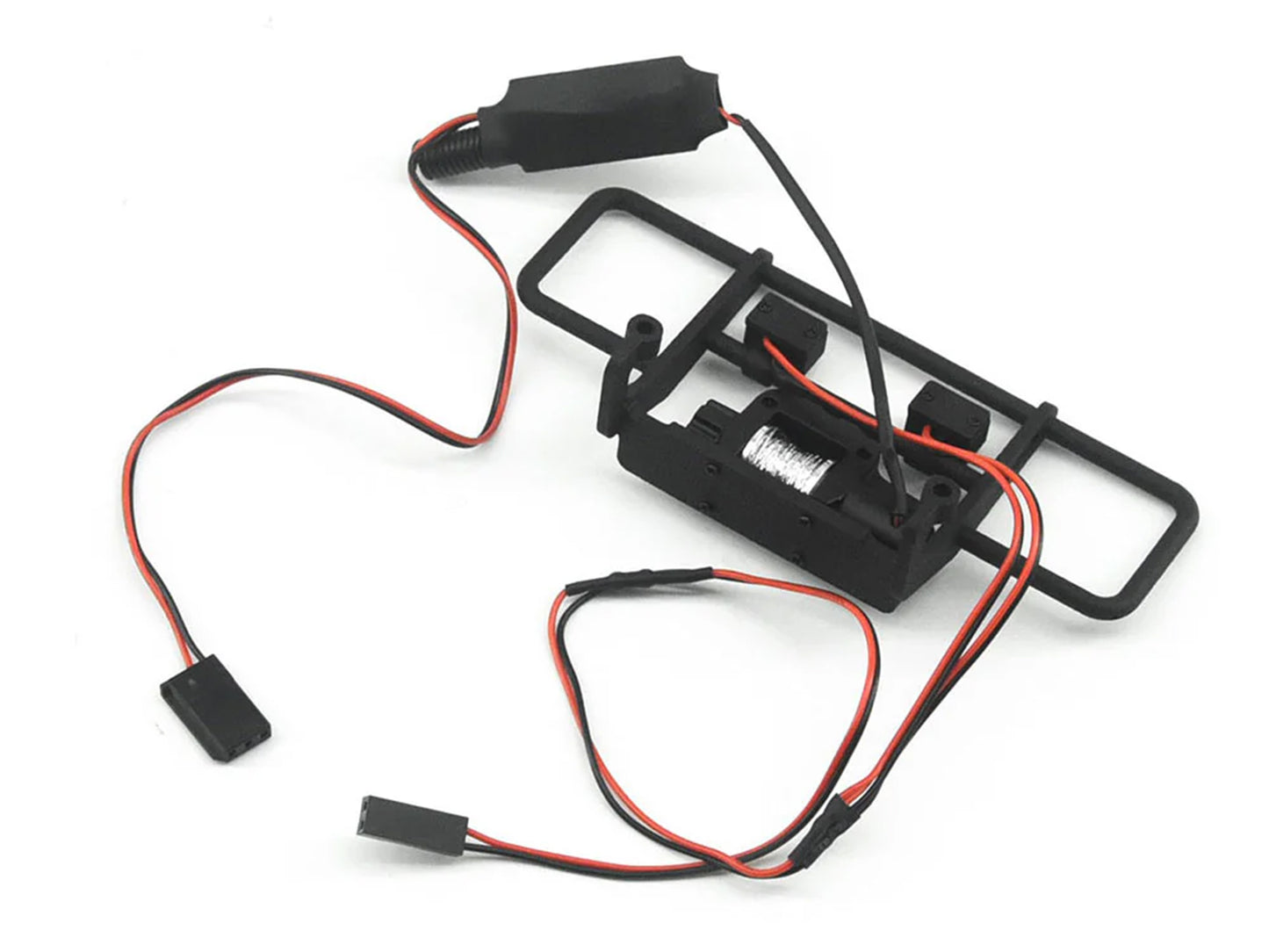 RC Overhaul Bumper w/LEDS, Winch & Remote TRX-4M Chevy K10 RCO-TRX043