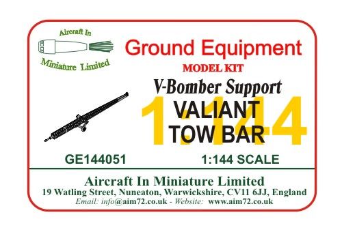 AIM Ground Equipment GE144051 Vickers Valiant Mk.1:B.2 Tow Bar 1:144