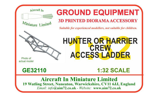 AIM - Ground Equipment GE32110 1:32 Hawker Hunter F.6 & Harrier GR.3 crew ladder