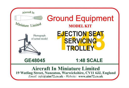 AIM-Ground Equipment GE48045L 1:48 Ejector Seat Servicing Trolley