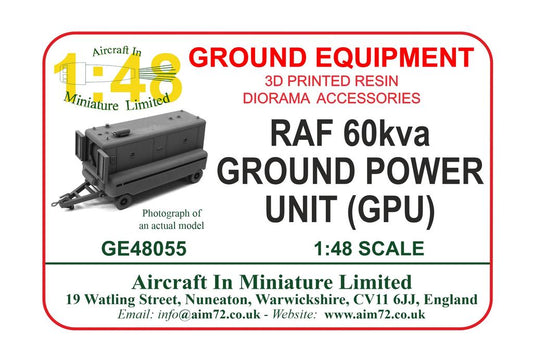 AIM - Ground Equipment GE48055 1:48 RAF 60 kva Ground Power Unit