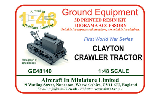 AIM - Ground Equipment GE48140 1:48 Clayton Crawler tractor