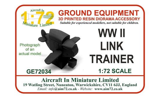 AIM - Ground Equipment GE72034 1:72 WWII Link Trainer 3d-Printed